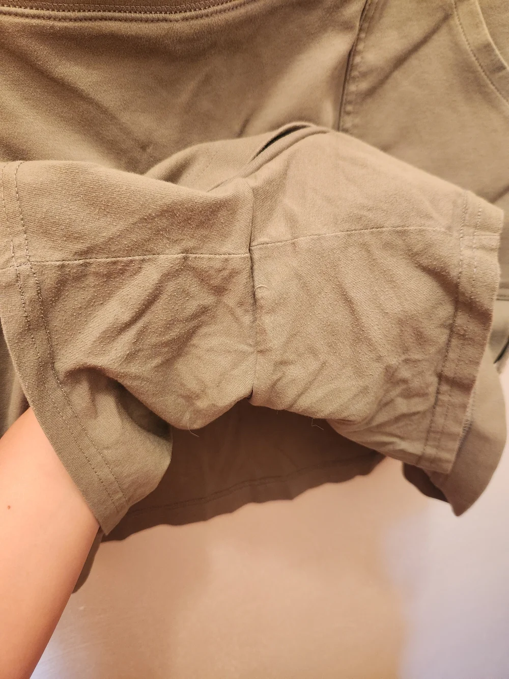 Croft & Barrow Olive Skort Size L